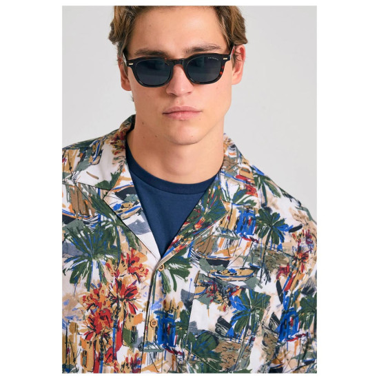 Funky Buddha Ανδρικό πουκάμισο